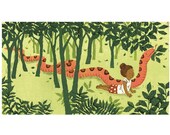 Girl and Snake