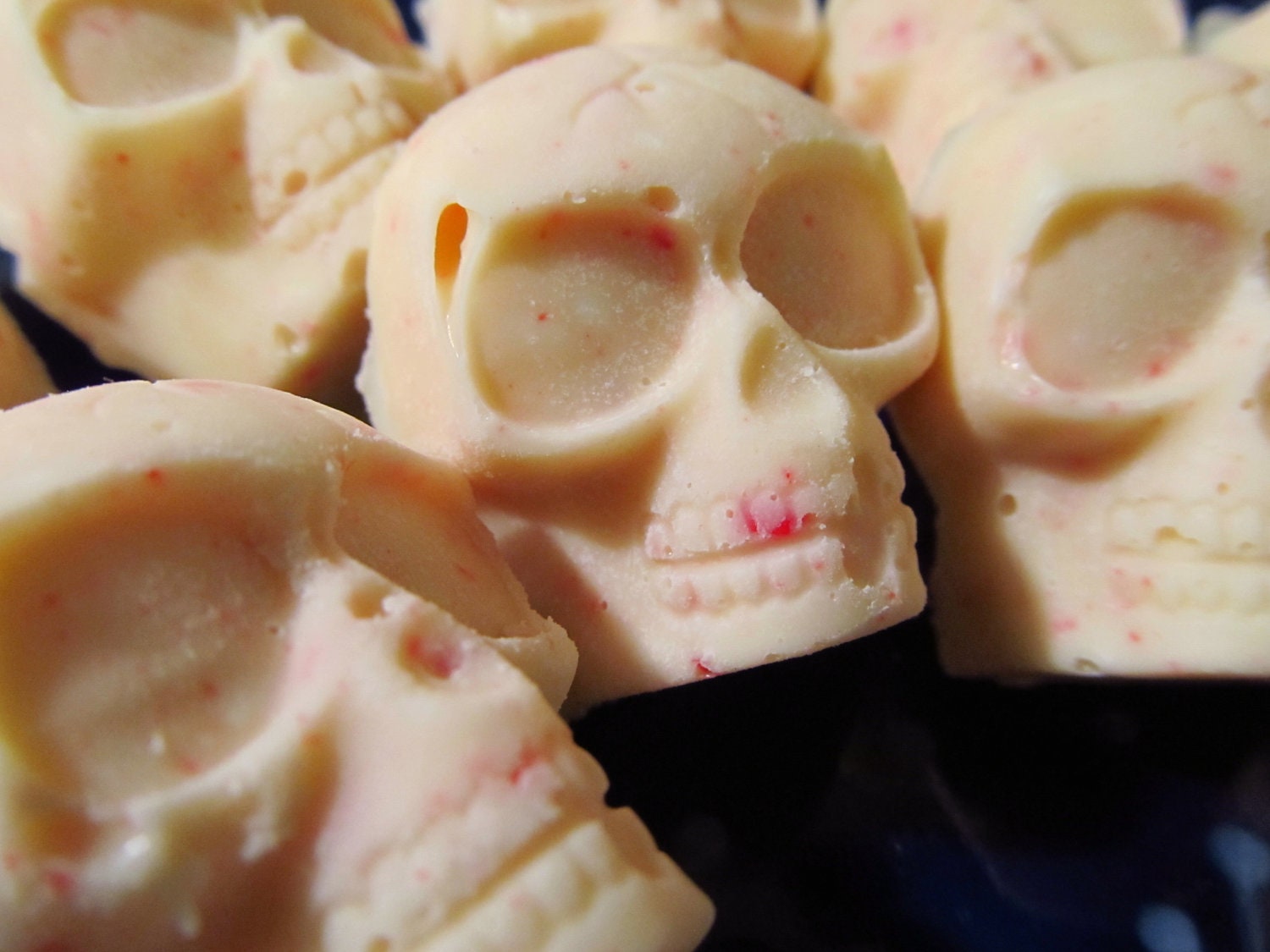 spooky dad Fathers Day- Peppermint Bark Skulls or Holiday Star truffles, milk, dark or white chocolate, all natural
