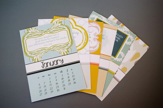 2013 Scripture Calendar