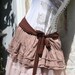Apocalyptic Bohemian Tattered Laced Baby Doll Rag Doll Dress Med Large