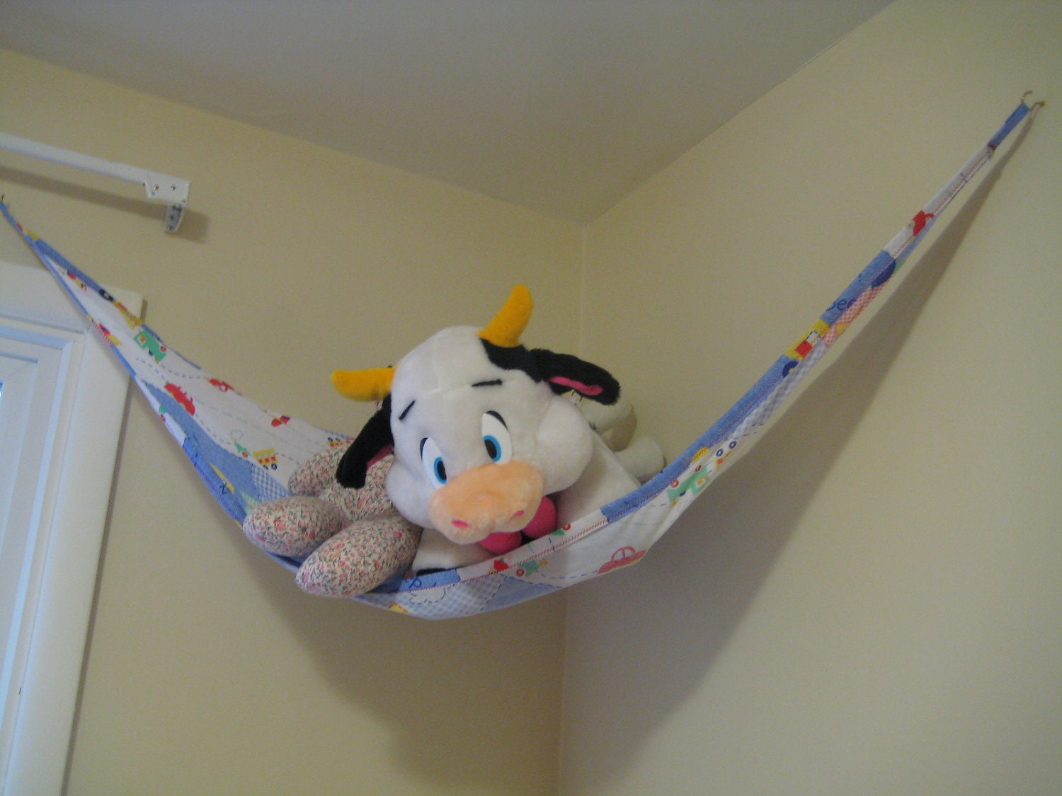 Planes, Trains and Automobiles Teddy Bed - Toy Hammock - Size Medium