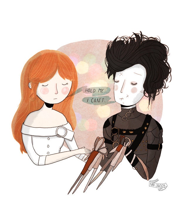 Hold Me - 5 x 7 Illustration Print