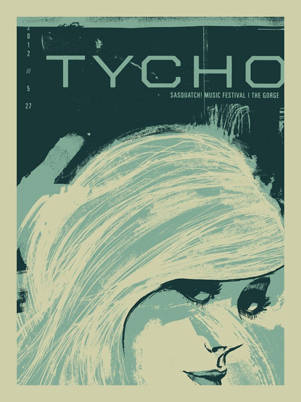 Tycho // 18x24 GigPoster