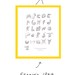 Cat Alphabet- Typography