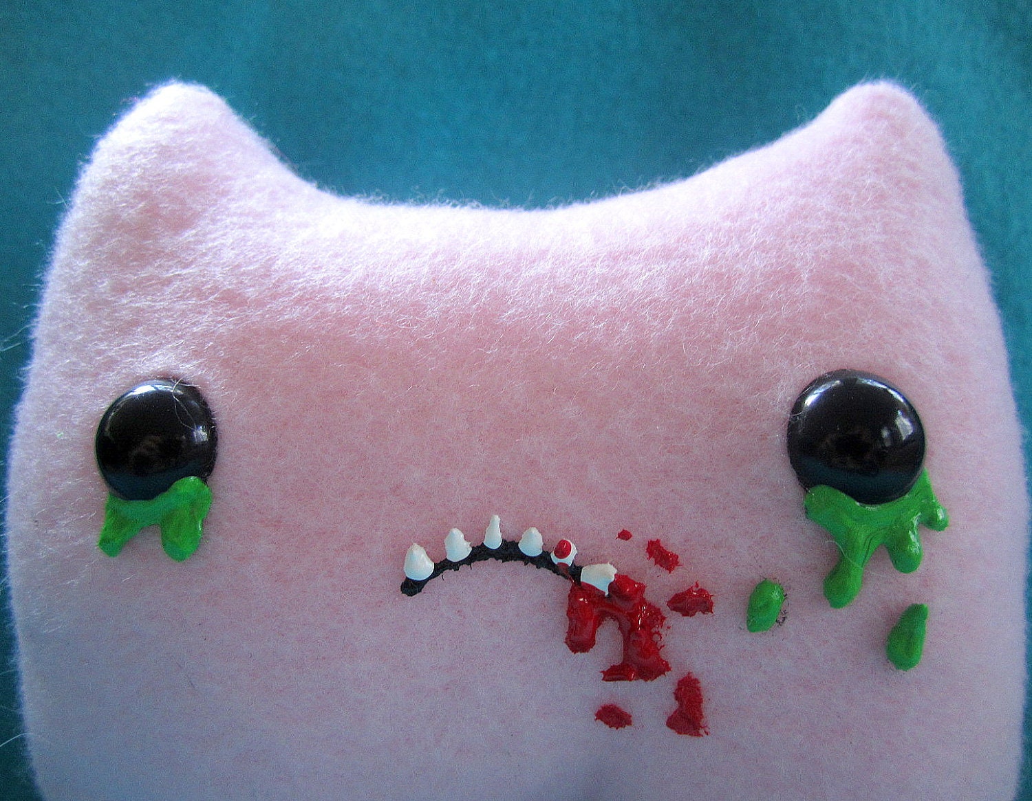 Cute Zombie - Plush Pink Undead Monster
