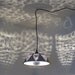 Plan 9 flying saucer plug-in pendant light - Rustic edition