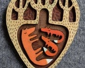 Fantastic Mrs Fox brooch