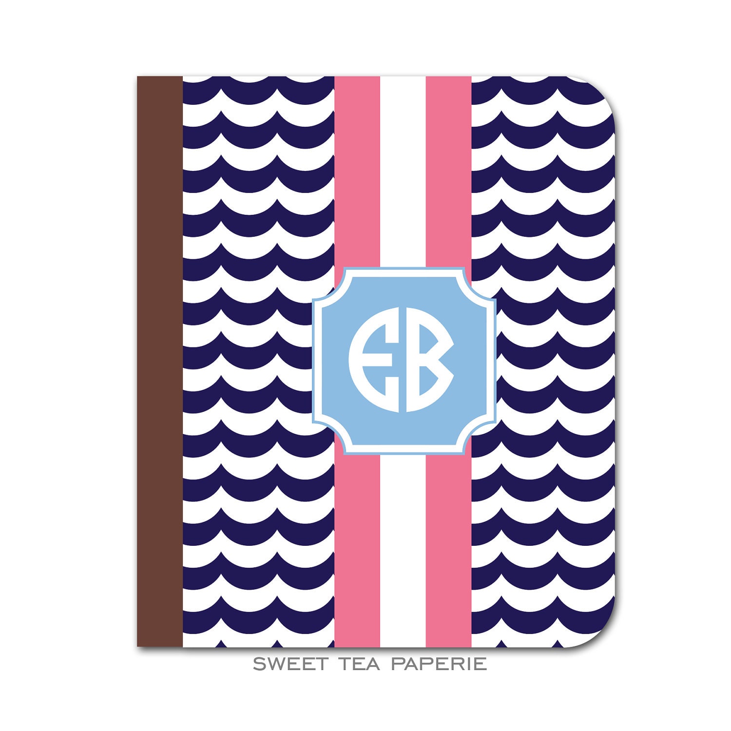 iPad Case- Waves (iPad 2 and iPad 3)