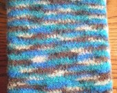 iPad Felted Cozie/Cover in Blue, Green, Black and Gray