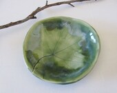 Woodland Leaf Bowl Stoneware Clay