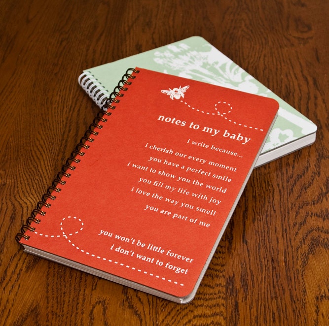 Notes To My Baby : Journal / Notebook / Sketchbook