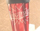 Bazinga Travel Mug- Laser Engraved Stainless Steel Big Bang Theory