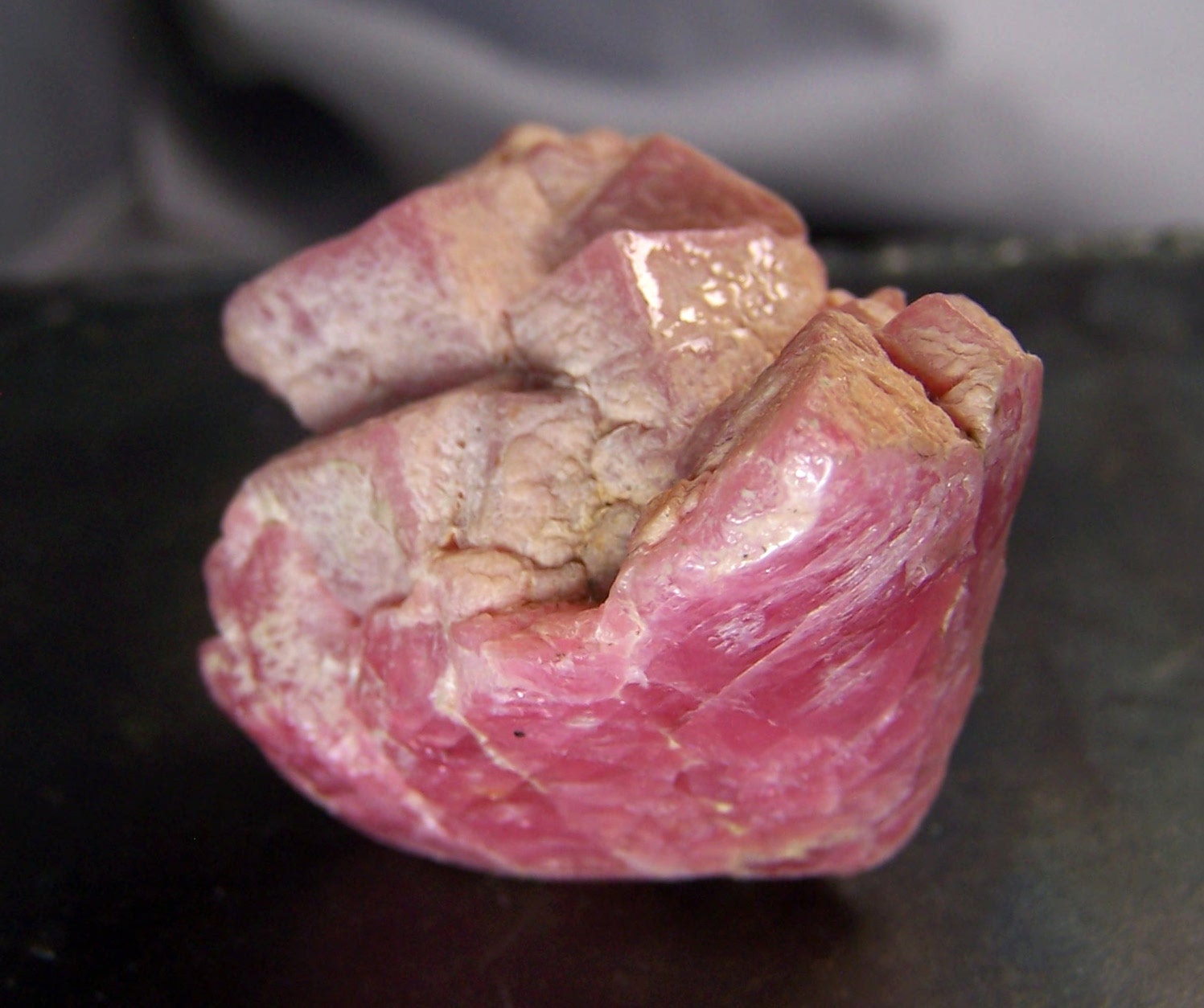 Rhodochrosite Crystal CLuster - Display - Rhodochrosite from Brazil