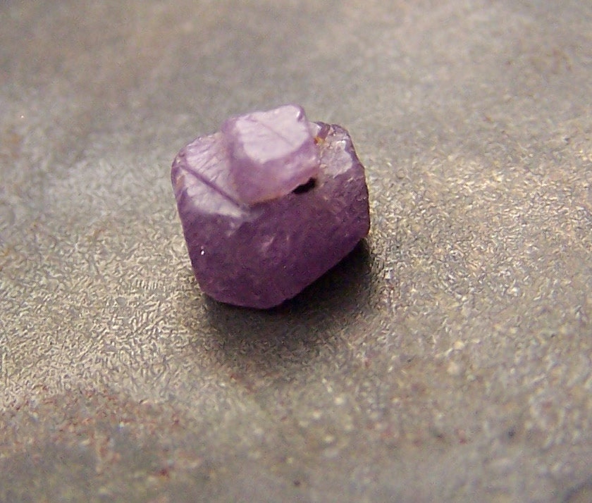 Purple Sapphire - Purple Ruby - Corundum - raw Ruby crystal stone specimen - Purple - crystal gem mineral Gemstone