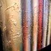 art original painting abstract heavy texture thick paint stripe painting abstract art Original Painting 48 x 24