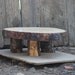 20" Rustic Wood Tree Slice Wedding Cake Pedestal or Cupcake Stand for your Event and Party or even a Newborn Photo Prop