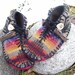 Ode to the Old Oak - Felted Blanket Wool Moccasins / Lined / Sheepskin & Leather - Made to Order