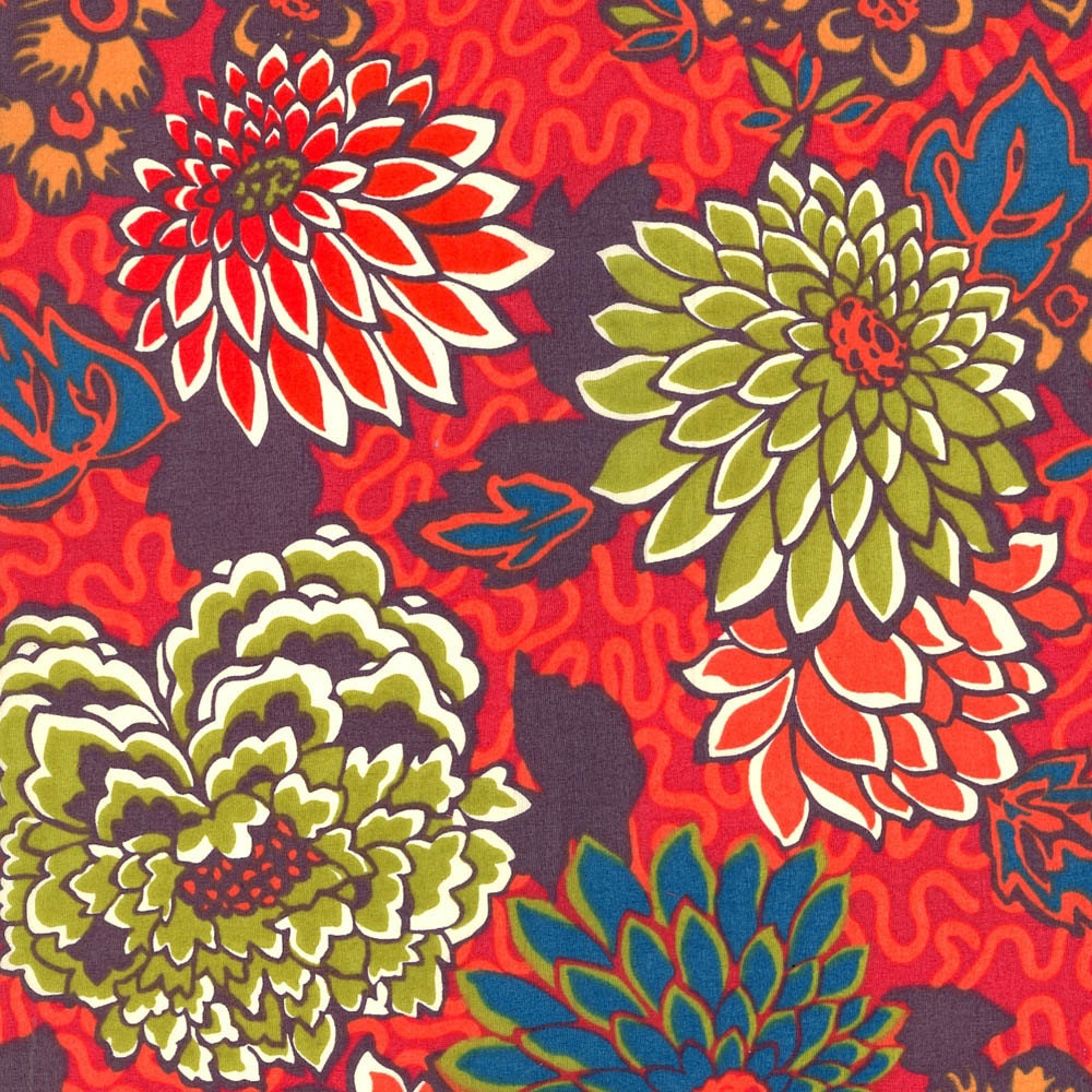 Liberty fabric Meandering Chrysanthemums Fat Quarter