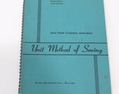 1959 book by Iowa Home Economics: Unit Method of Sewing