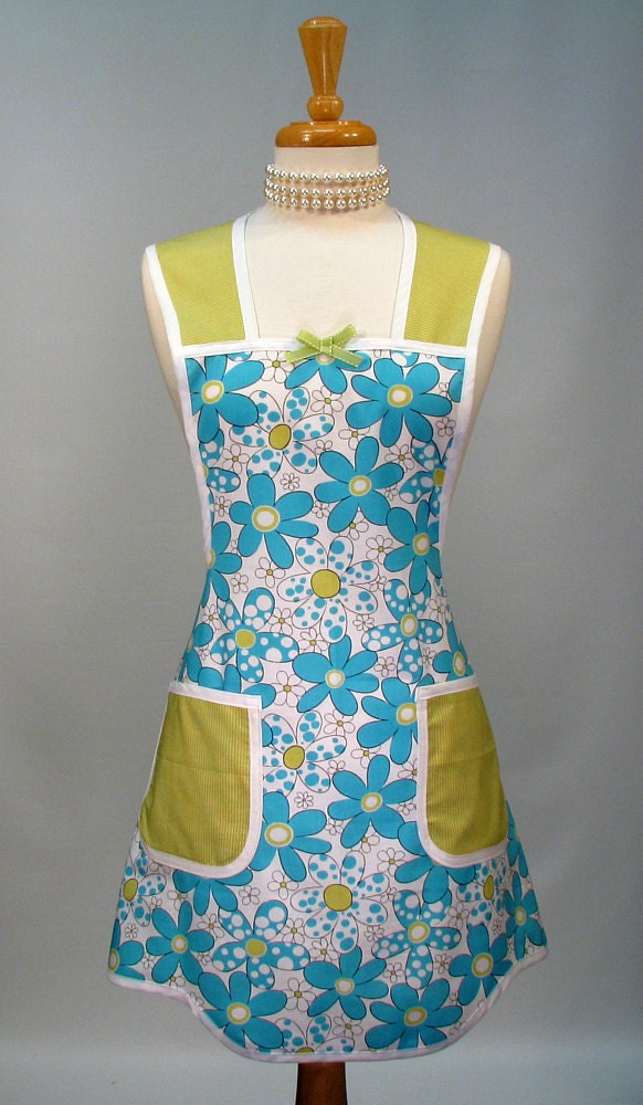 Womens Full Apron Retro Vintage Inspired 'Everyday Classic'