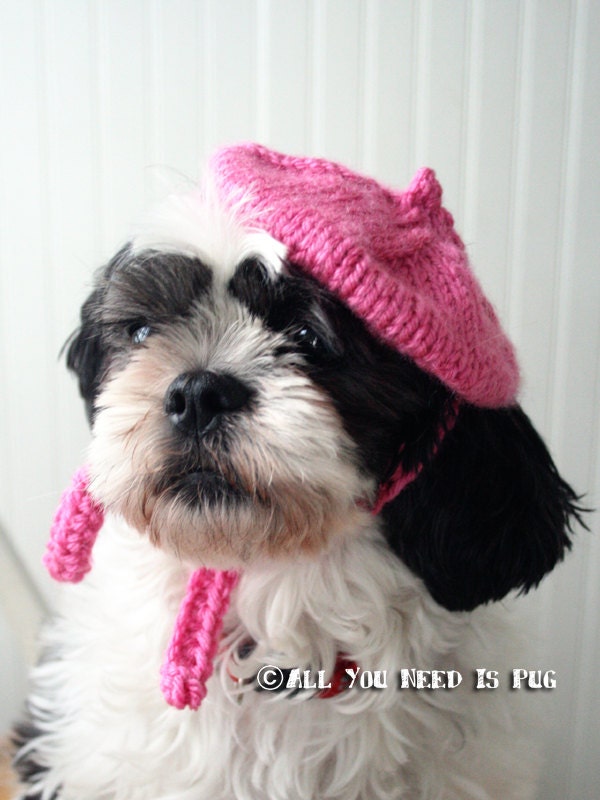 Dog Hat - Petite French Beret - Made to Order