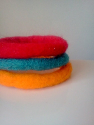 Wool Bangles/Bracelets