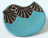 Handmade Moroccan Lace Bird Spoon Rest Dish or Soap Dish