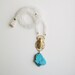 RESERVED for Joni. Cleopatra Collection. Scarab With Quartz and Howlite.