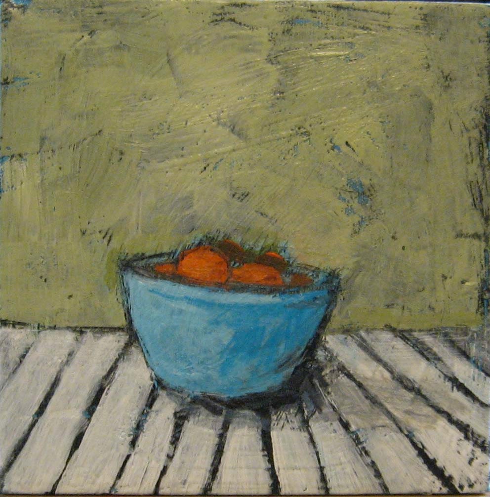 Napping Bowl of Oranges - RESERVED for C.