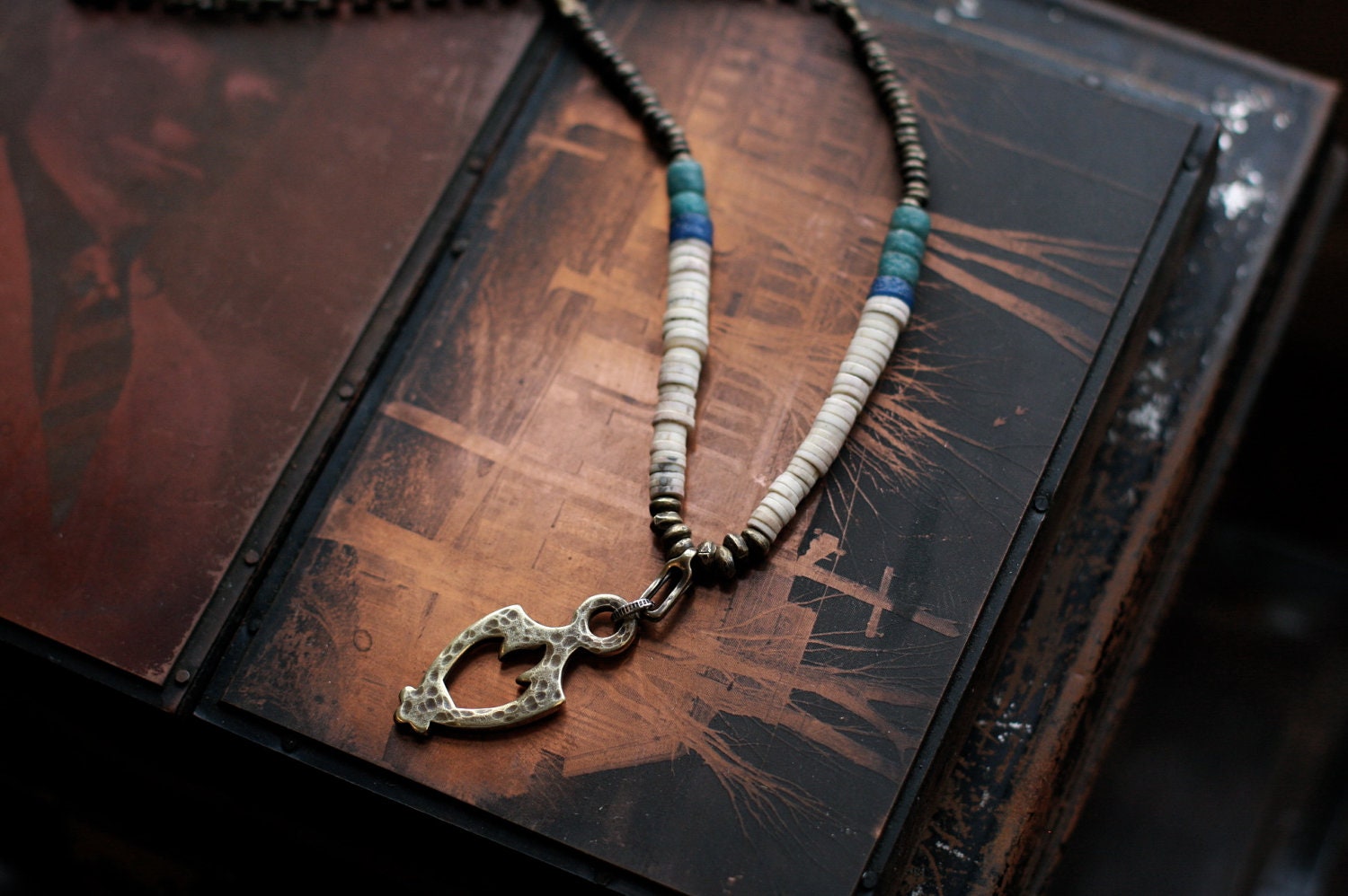 Fire Tag Necklace