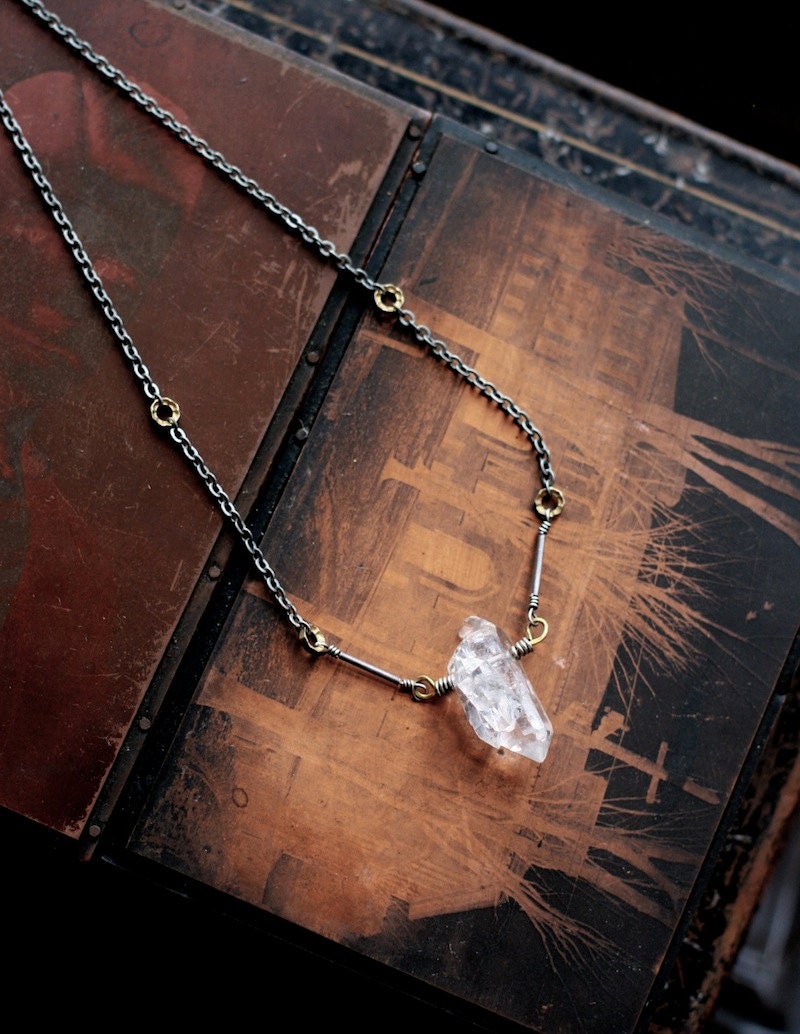 Balancing Quartz Necklace