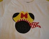 Pirate Minnie Mouse T shirt Disney