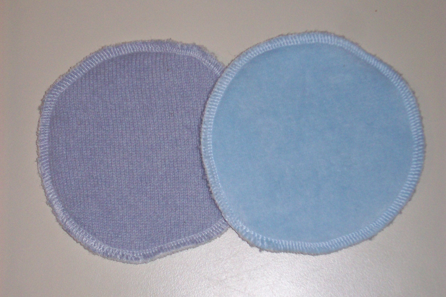Cashmere and Cotton Velour Nursing pads - Eco friendly Re-usable Nursing Pads for Breast Feeding