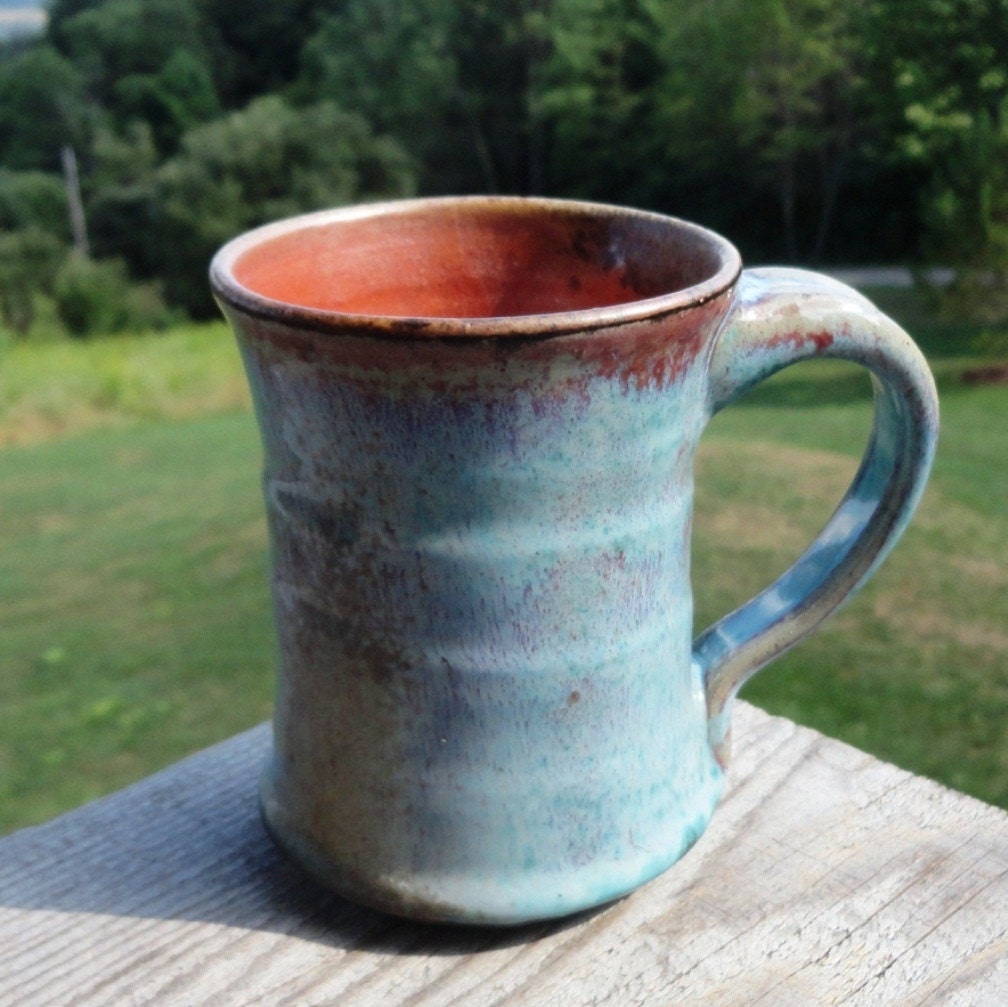 Turquoise Sunset Sky Coffee Mug