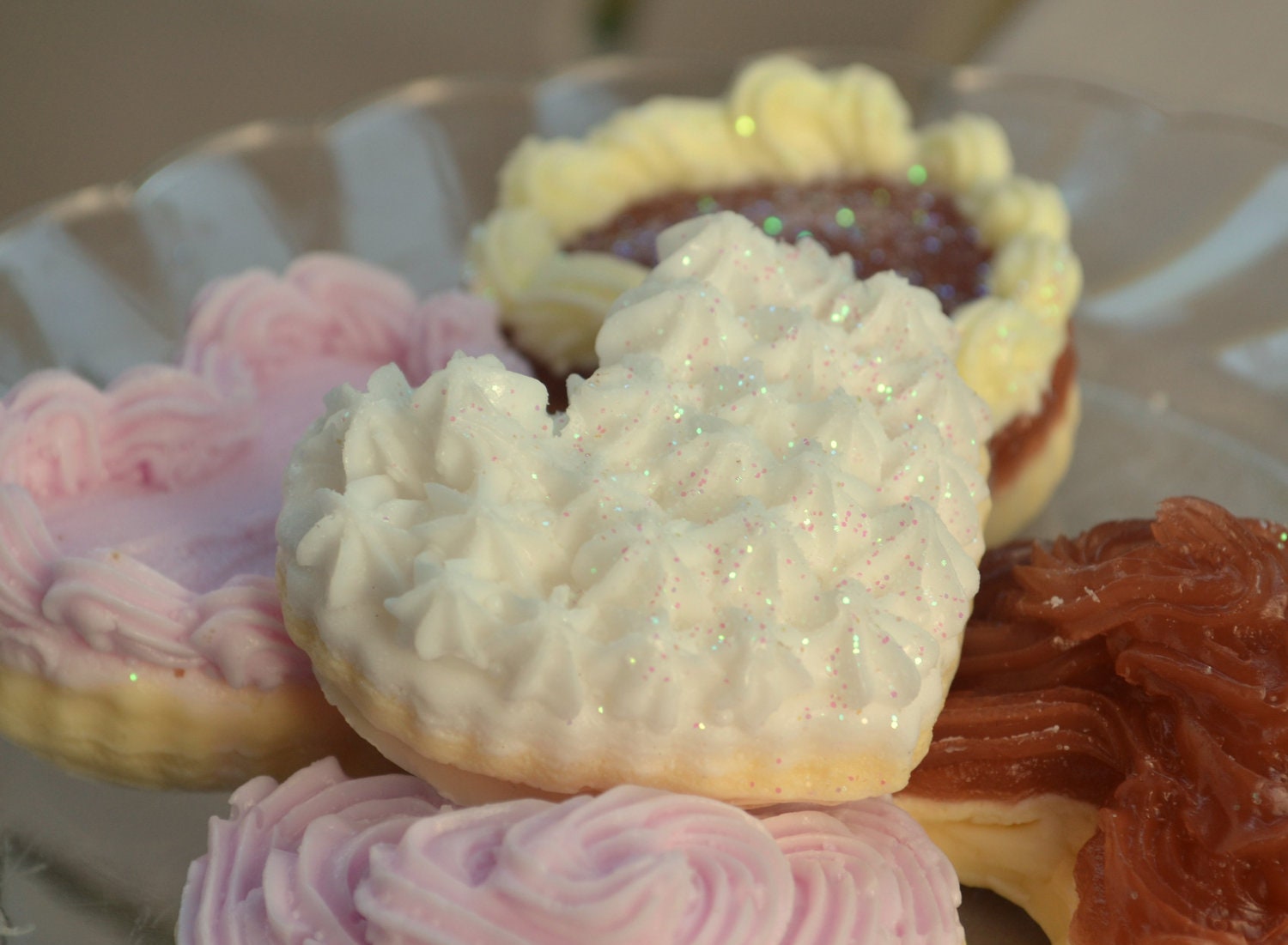 Mother's Day soap - Cookie Soap Heart Gift Assortment