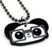 LAST ONE - Diego the Nerdy Panda Necklace
