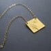 Leaf Necklace - Vermeil Leaf Necklace - Gold Leaf Necklace - Autumn Leaf Necklace