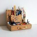 Miniature Artist Paint Box (1 inch dollhouse scale)