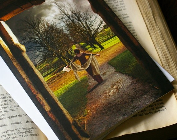 Mr Darcy's Confession 5x7 Blank Greeting Card, A Letter to Elizabeth