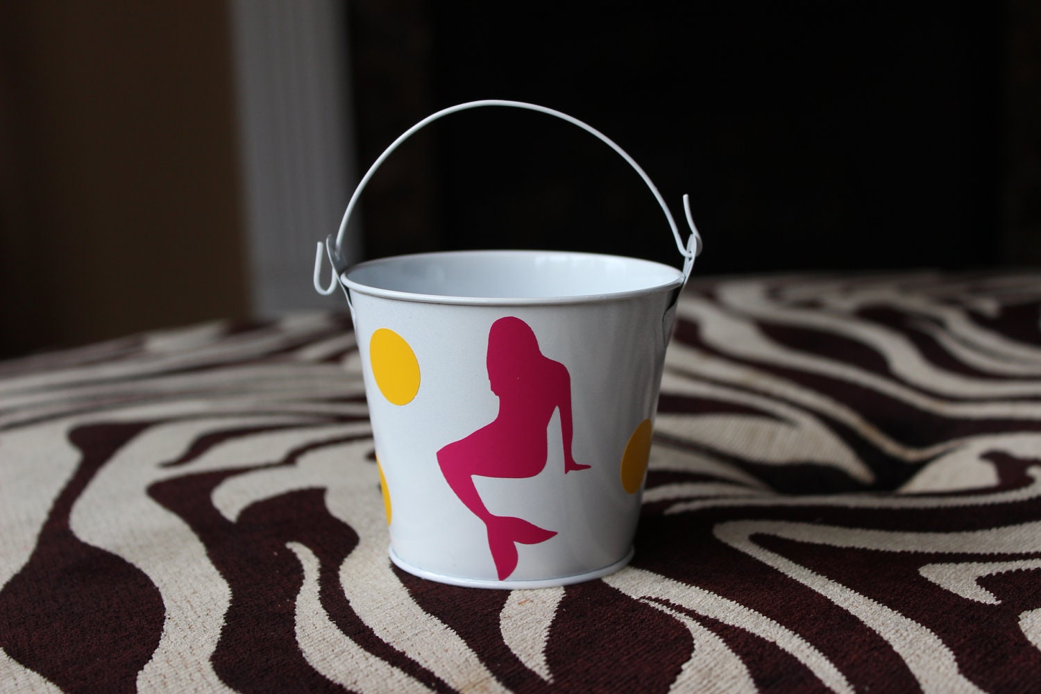 Mermaid Themed Children's Party Favor Buckets/ Treat Bag,