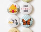 Happy Day Flair Button