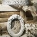 Shabby White Petite Oval Frame Le French Bride