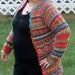 RESERVED FOR MICHELLE/ MichelleLentzDesigns/Knitted The Perfect Fit Crazy Lace Wool Cardigan/ Coat /size s/m/l/X Large and 2X large