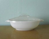 Vintage 1 quart Glasbake Casserole with Lid
