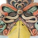 Steampunk Diva Bird Ceramic Mask