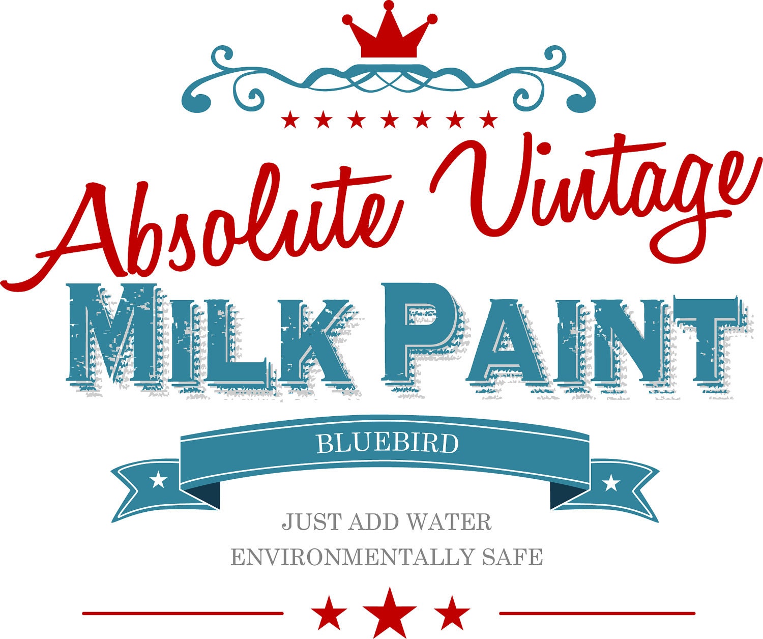 Absolute Vintage Milk Paint in Bluebird