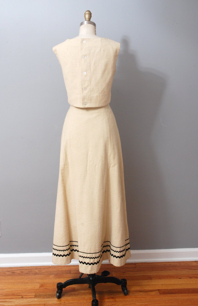 r e s e r v e d  1940s Dress Set - Sailor 3 Piece Nautical Set