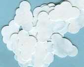 Paper punched  CLOUDS  so real you will think your floating in the sky