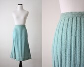 1940's knit tulip skirt