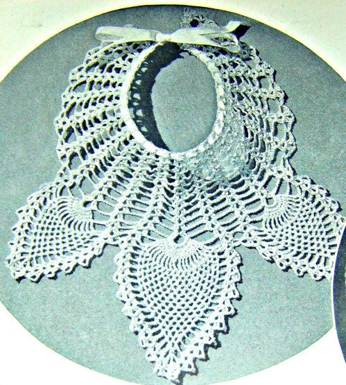 Crochet Pineapple Collar Pattern From 1940's Direct Checkout Black Friday Etsy - Lusmysticjewels
